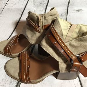 Block sandal/ heels | Sz 10